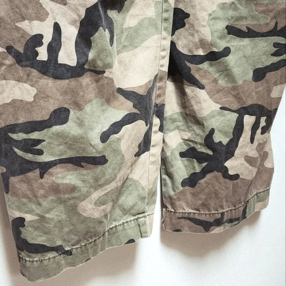 No Boundaries Men's Vintage Camo Cargo Zip Off Option Pants Pockets Sz 34" X 32" - Picture 9 of 12